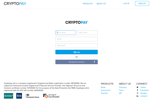 cryptocurrency account login